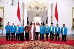 Presiden Jokowi Terima Pengurus Pusat Parmusi di Istana Merdeka