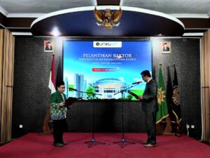 PP Muhammadiyah Lantik Rektor UMKU 2023-2027