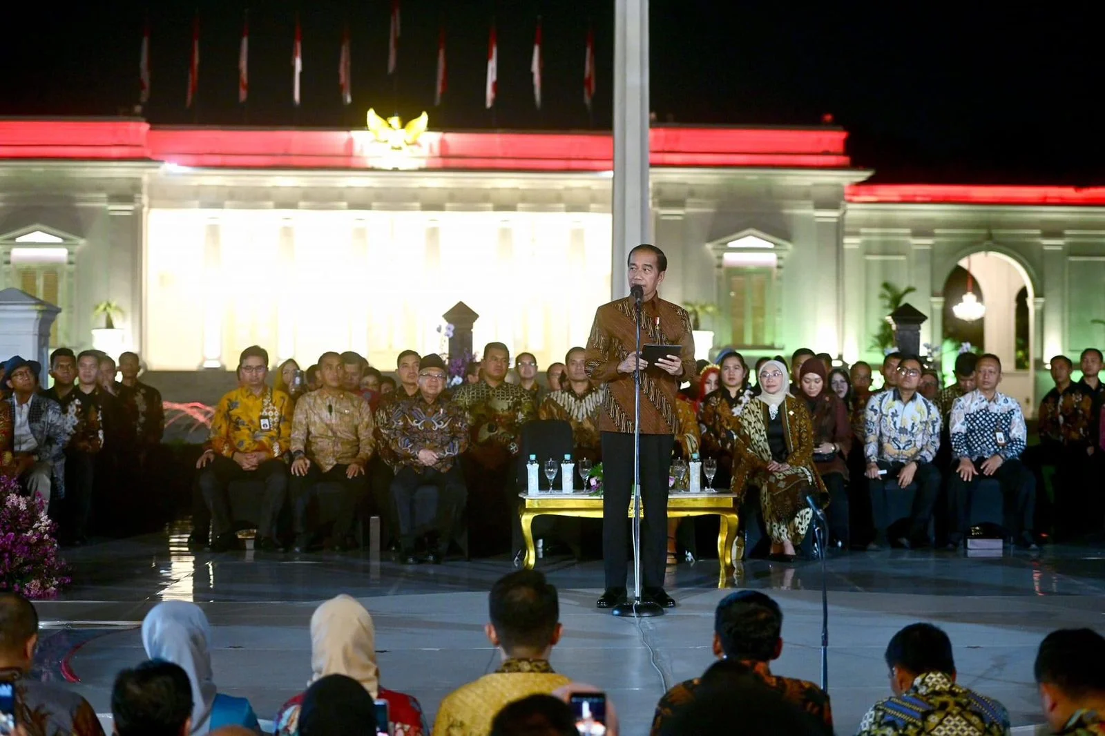 Buka Istana Berbatik, Presiden Ajak Masyarakat Lestarikan Seni Budaya Indonesia