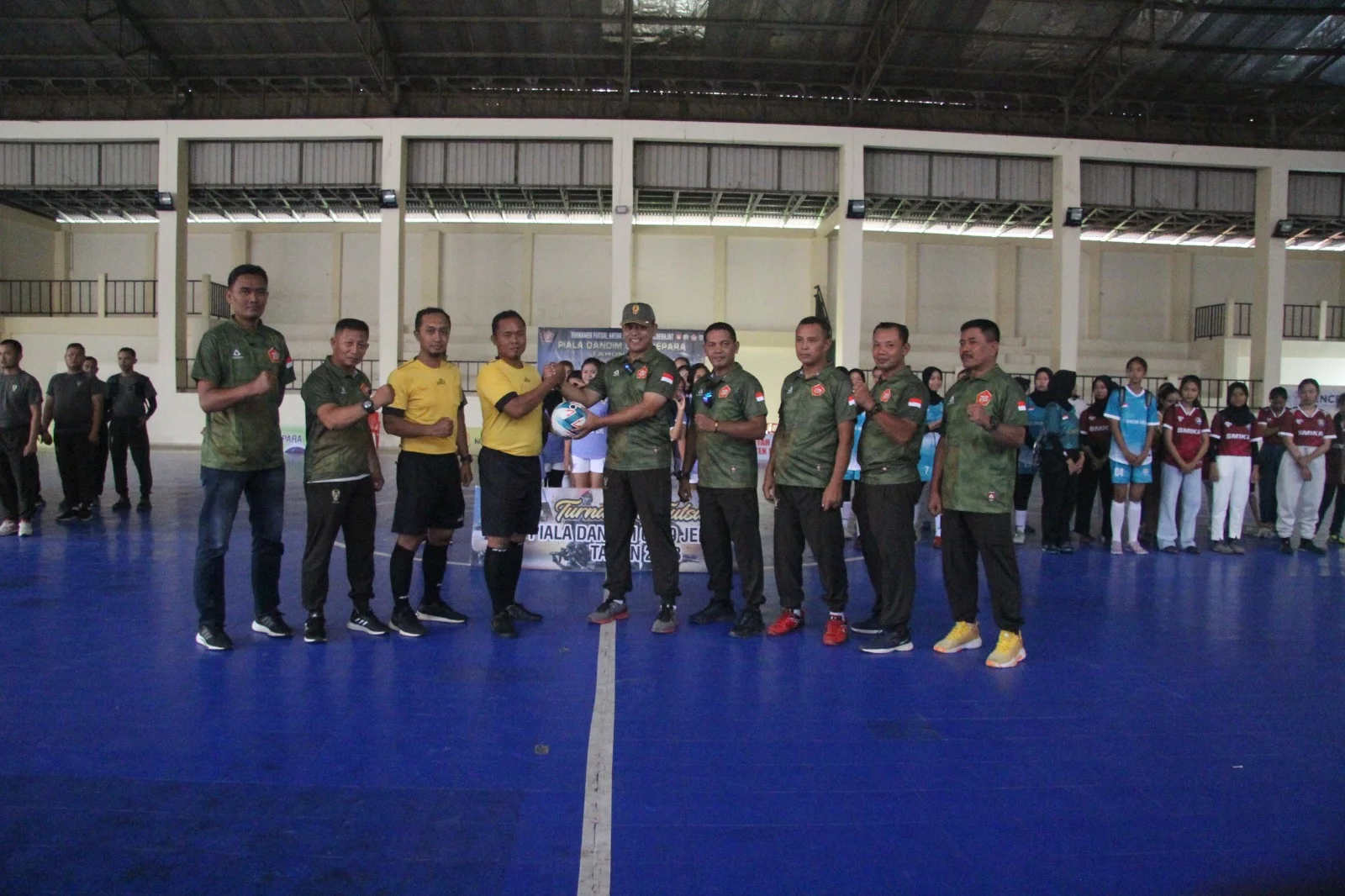 Peringati HUT TNI Kodim Jepara Adakan Kejuaraan Futsal Tingkat SMA
