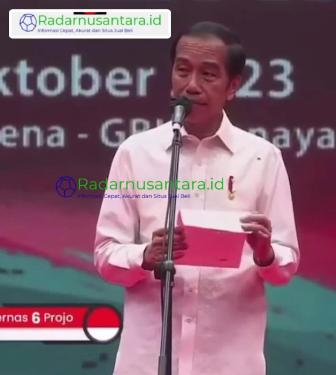 Jokowi di Depan Relawan Projo: Siapa Yang Kita Pilih, Sabar Dulu