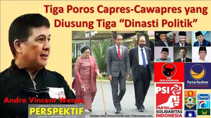 Tiga Poros Capres-Cawapres yang Diusung Tiga “Dinasti Politik”