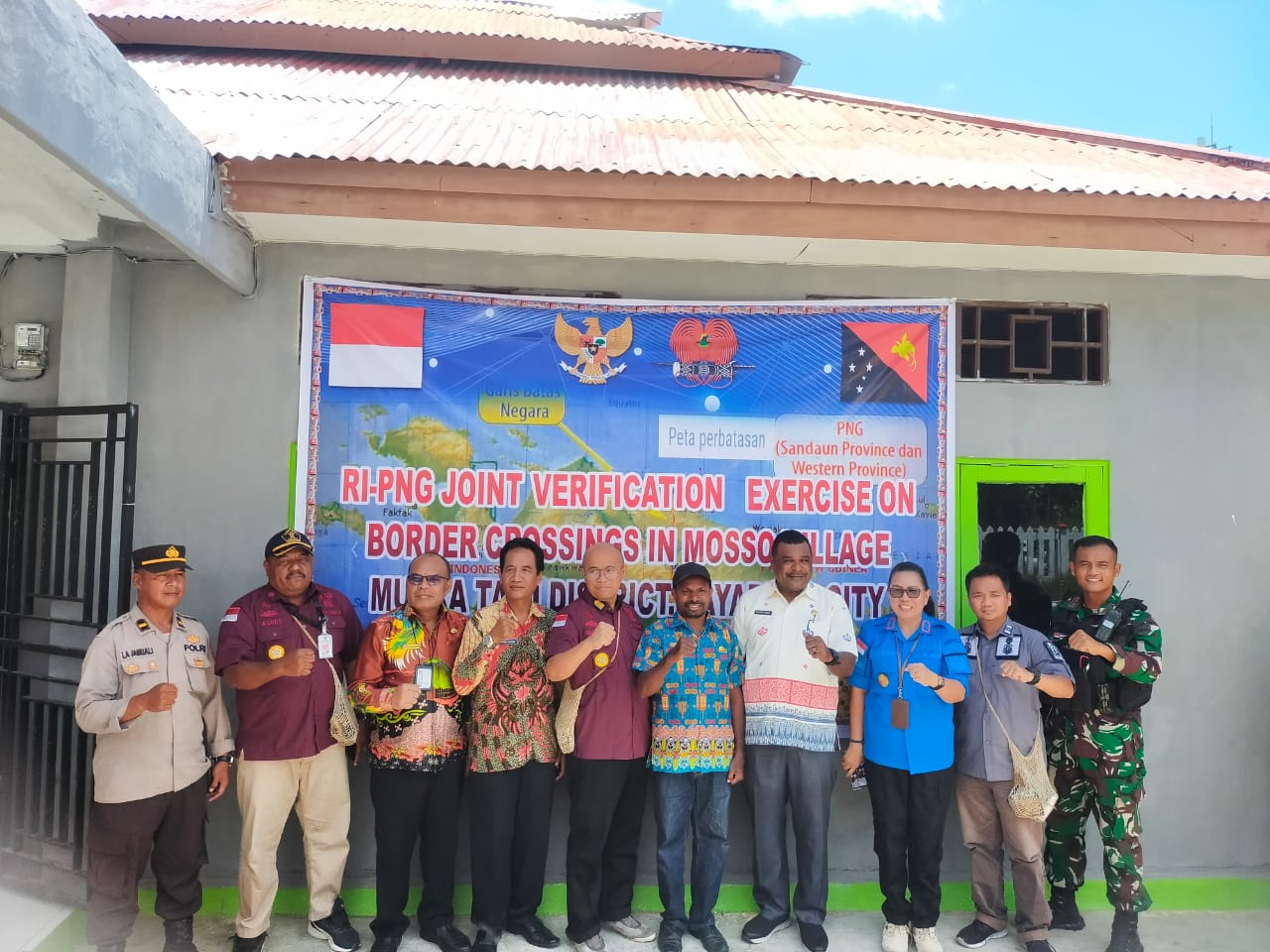 110 Warga Kampung Nyaukono Vanimo PNG Pindah ke Indonesia