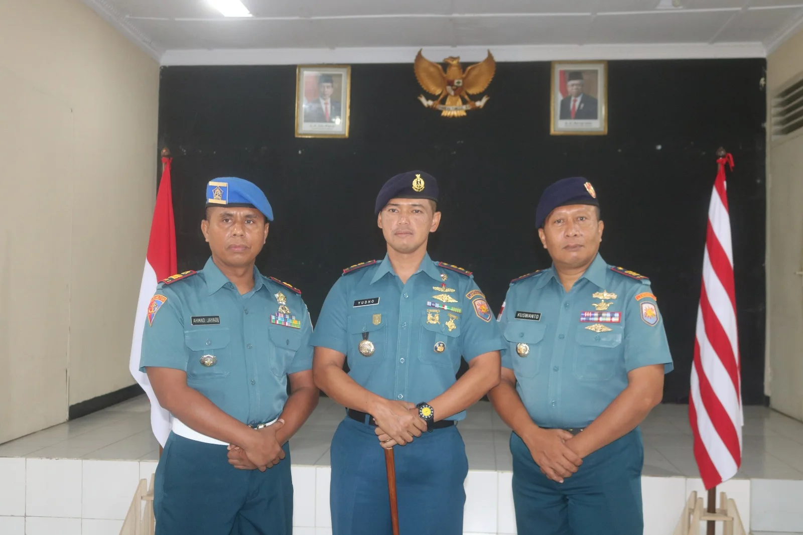 DANLANAL Bengkulu Pimpin Pengukuhan Dua Jabatan Strategis