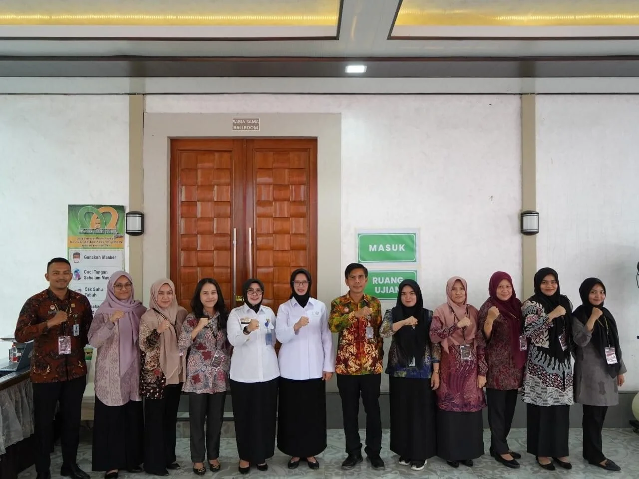 Ika Yusanti Meninjau Langsung Proses Pelaksanaan SKD CPNS Kemenkumham