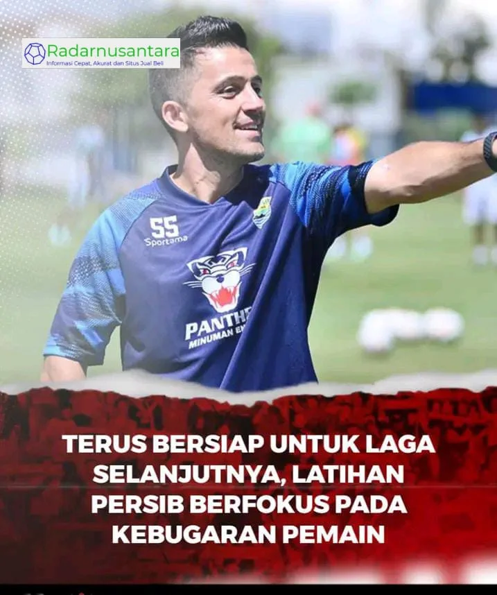 Terus Bersiap Untuk Laga Selanjutnya, Latihan Persib Berfokus Pada Kebugaran Pemain