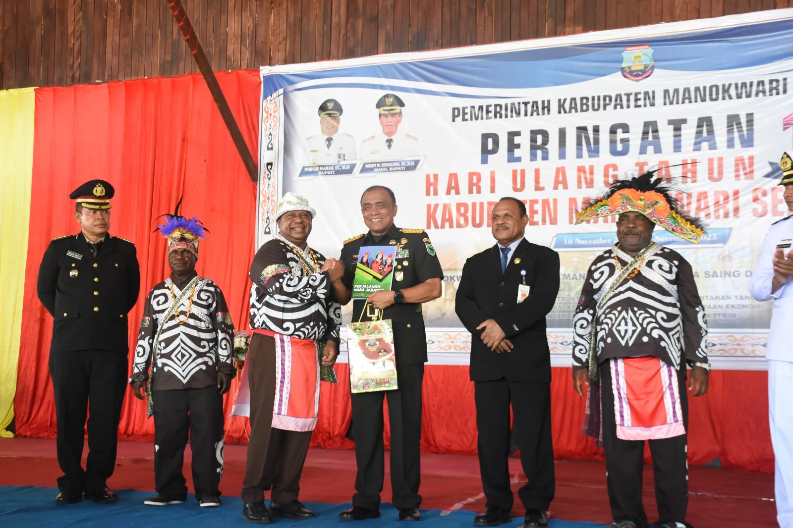 Hadiri HUT Ke 11, Pangdam Kasuari Harapkan Manokwari Selatan Sebagai Potensi Daerah Yang Luar Biasa