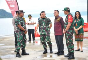 Pangdam I/BB Pastikan Pengamanan Aquabike Jetski World Championship 2023 Danau Toba Sesuai Protap