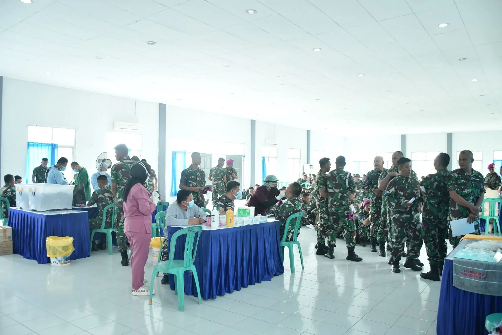 Antisipasi Risiko Tinggi Dalam Penugasan, Ladokgi TNI AL Laksanakan Pengambilan Data Antemortem Prajurit Marinir