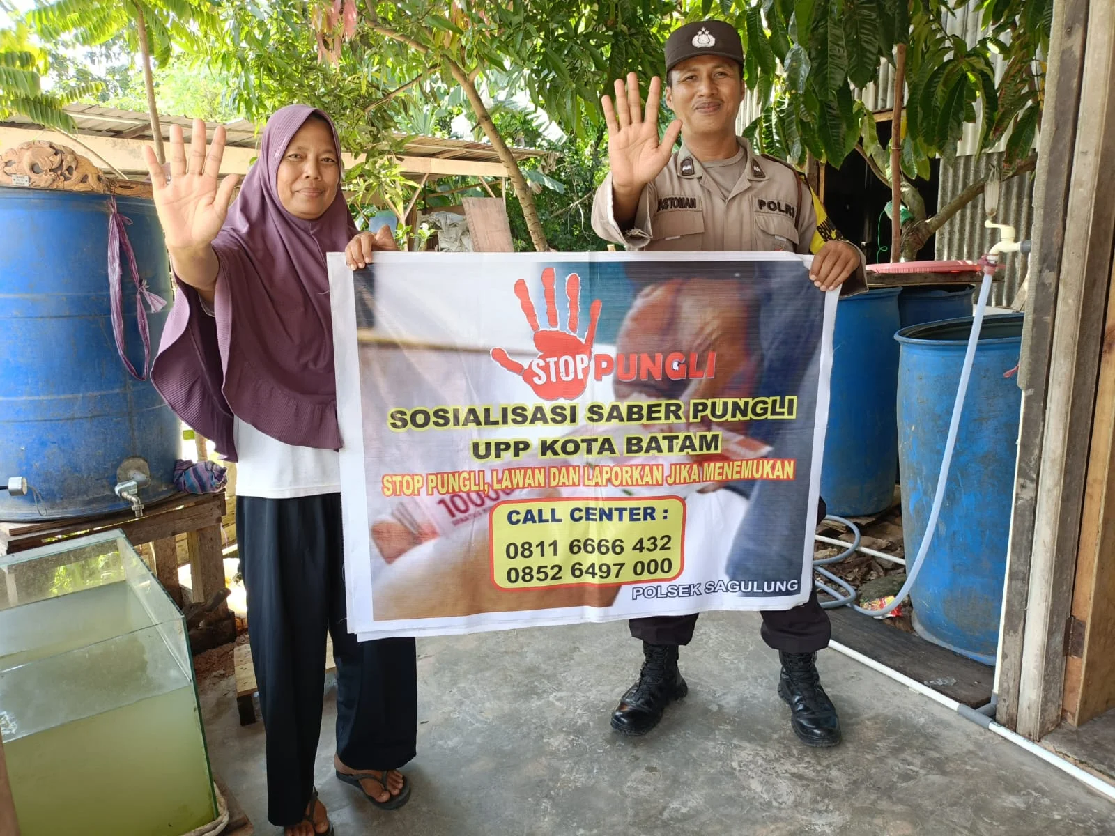 Mencegah Adanya Pungli, Polsek Sagulung Melaksanan Gelar KRYD