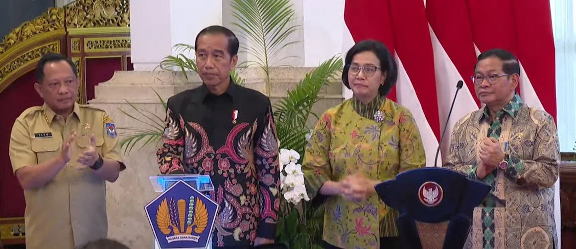 Panglima TNI Hadiri Penyerahan DIPA dan Buku Daftar Aplikasi TKD TA. 2024