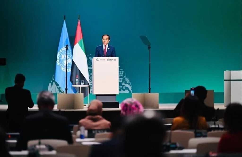 Inilah Isi Pidato Presiden Jokowi Di KTT Pemimpin Dunia Tentang Perubahan Iklim Di Dubai