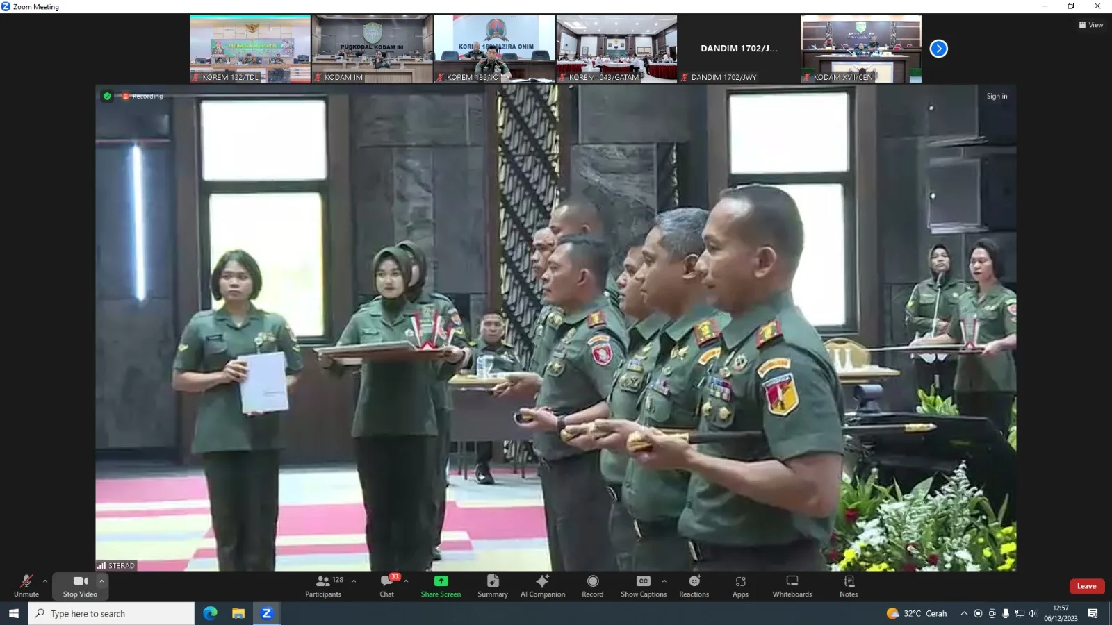 Kodim 1305/BT Raih Juara 3 Lomba Karya Jurnalistik TMMD Ke-118 TA. 2023