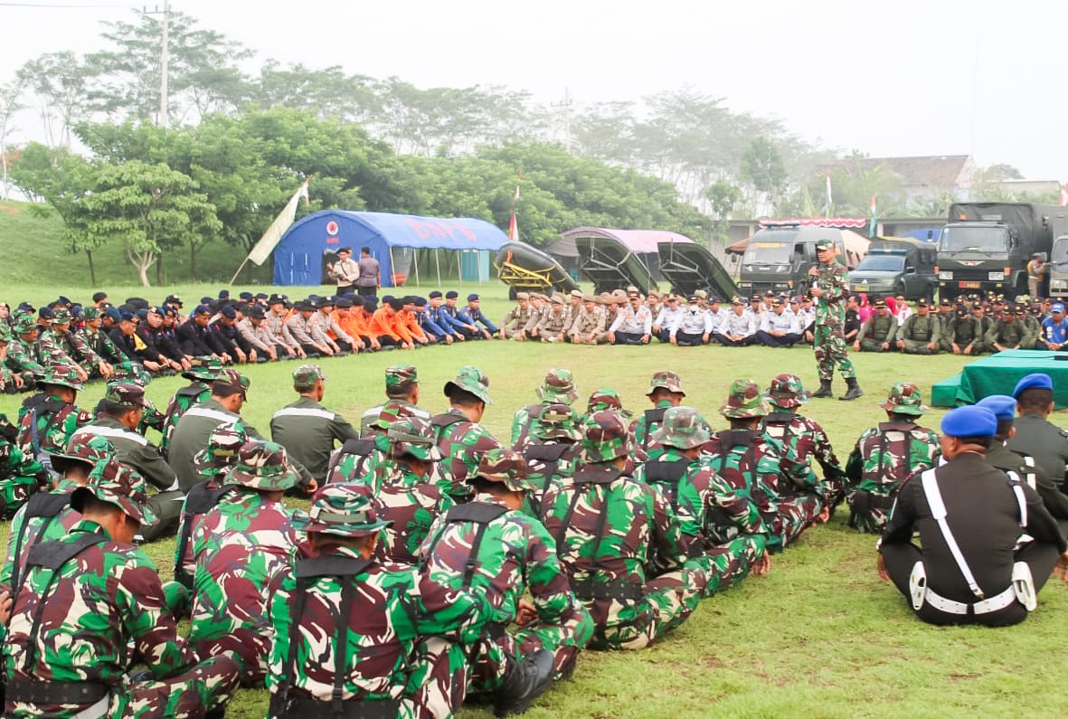 Latihan Lapangan Gulbencal diwilayah Kodim Bojonegoro resmi Ditutup