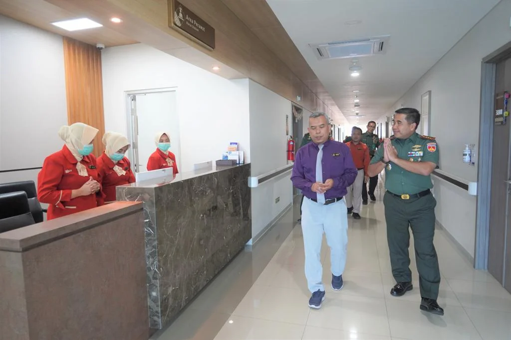 Audensi dengan RS JIH, Danrem Wijayakusuma Jajagi Kerjasama Bidang Kesehatan