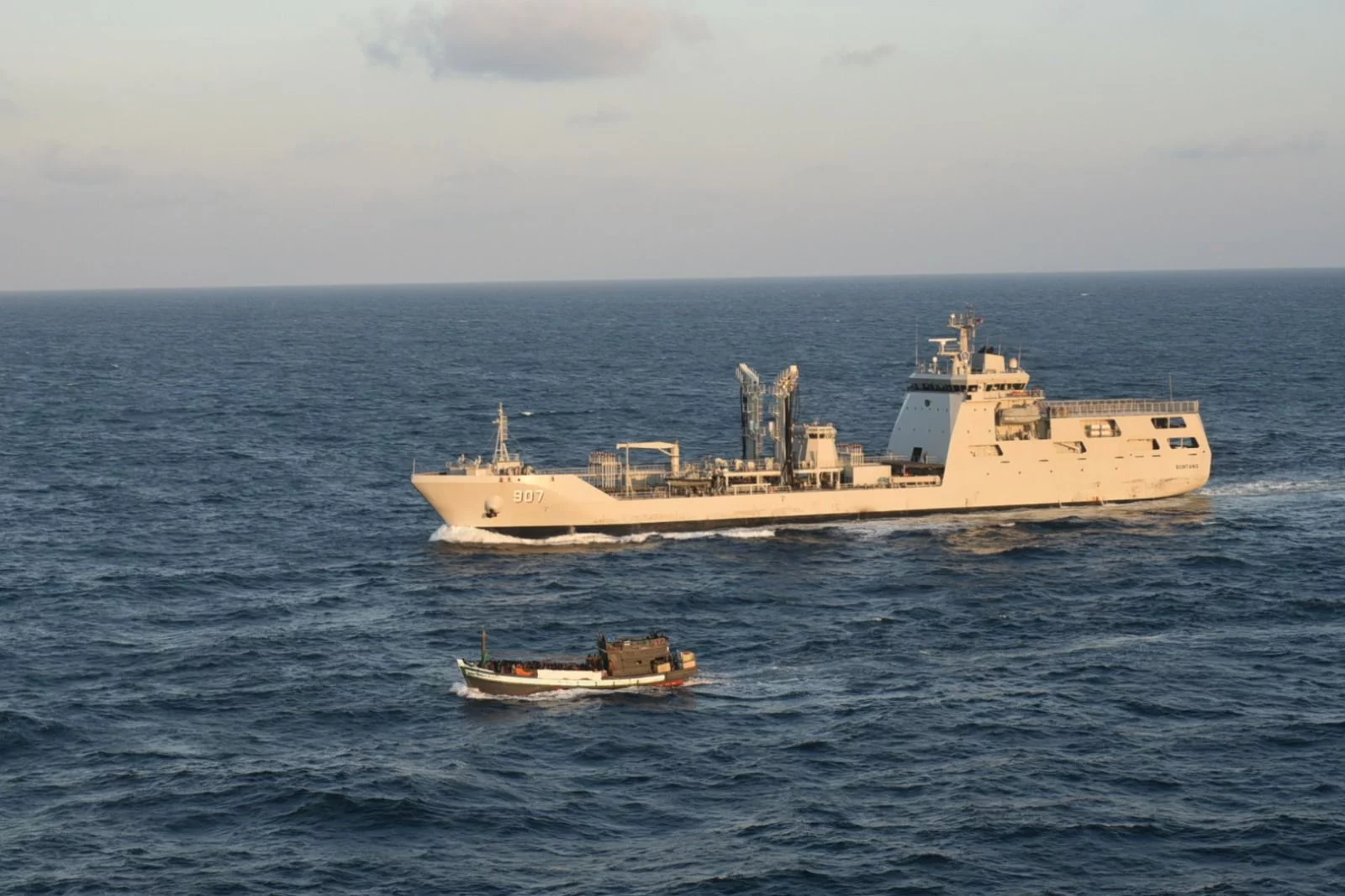 Dugaan Adanya TPPO, TNI AL Amankan Wilayah Laut Yurisdiksi Nasional Indonesia