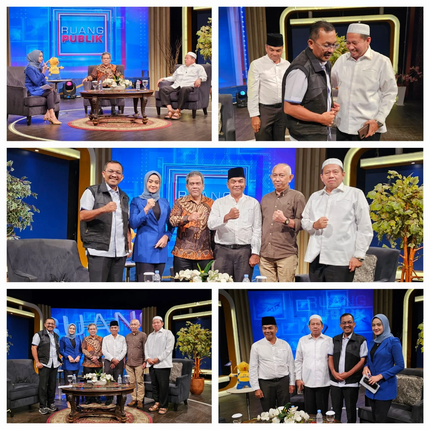 Kepala Badan Perencanaan Pembangunan, Penelitian dan Pengembangan (Bappelitbang) Sumut Hasmirizal Lubis mewakili Penjabat Gubernur Sumut Hassanudin dalam Dialog TVRI Sumut, Sabtu (30/12). (DISKOMINFO SUMUT)