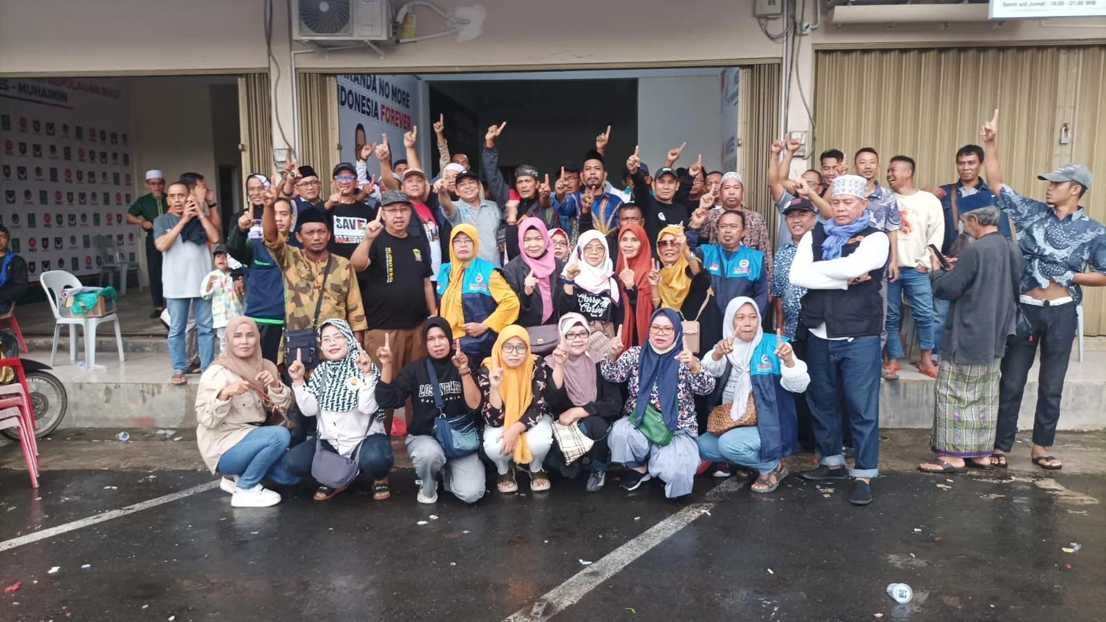 Ketua ABRI SATU Kepri Jadi Inisiator Berkumpulnya Puluhan Simpul Relawan AMIN se Kepri
