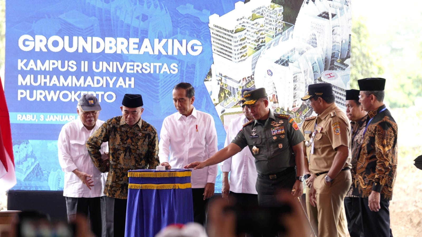 Panglima TNI Dampingi Presiden RI Selama Kunjungan Kerja di Jawa Tengah