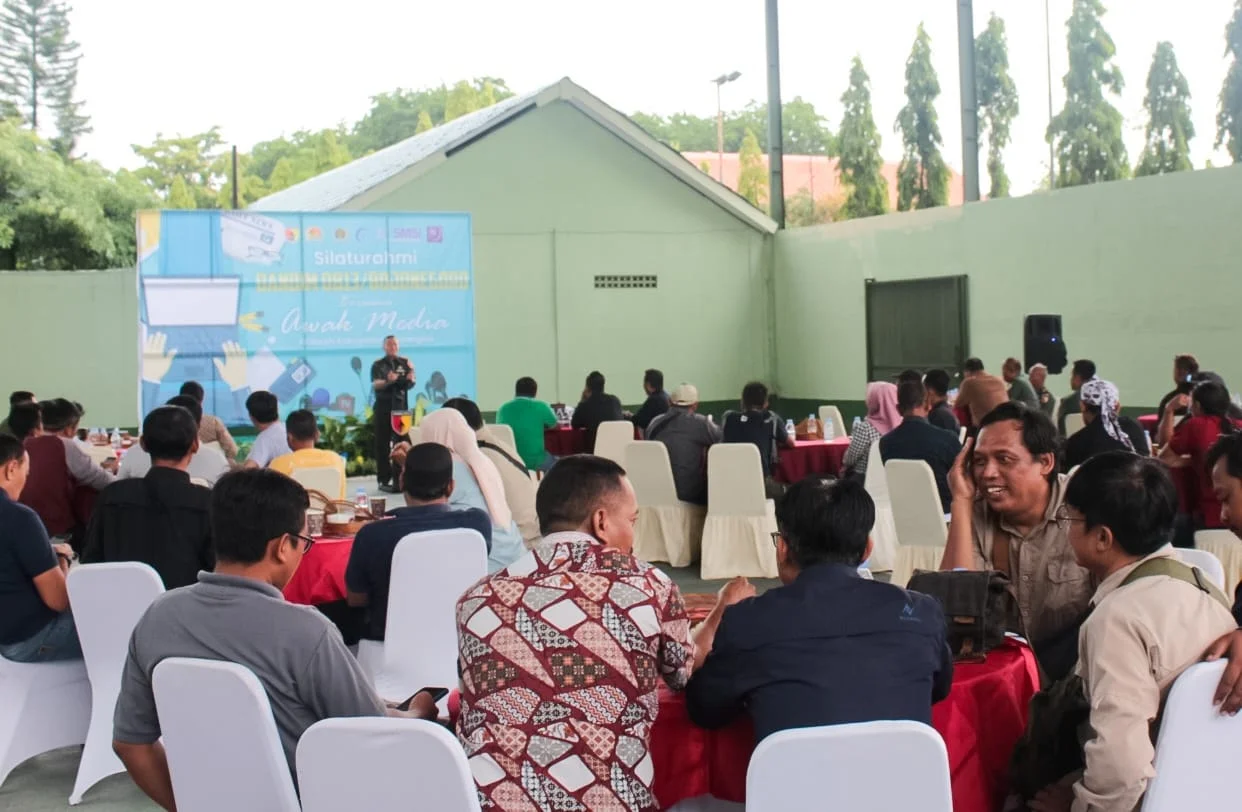 Gelar Silaturahmi bersama Awak Media, Dandim Bojonegoro tegaskan TNI Netral Pada Pemilu 2024