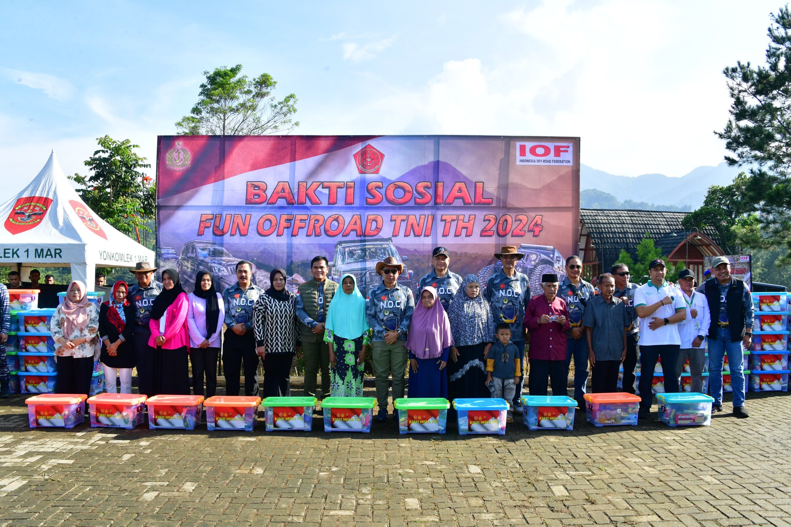 Panglima TNI Hadiri Bakti Sosial Fun Offroad TNI 2024