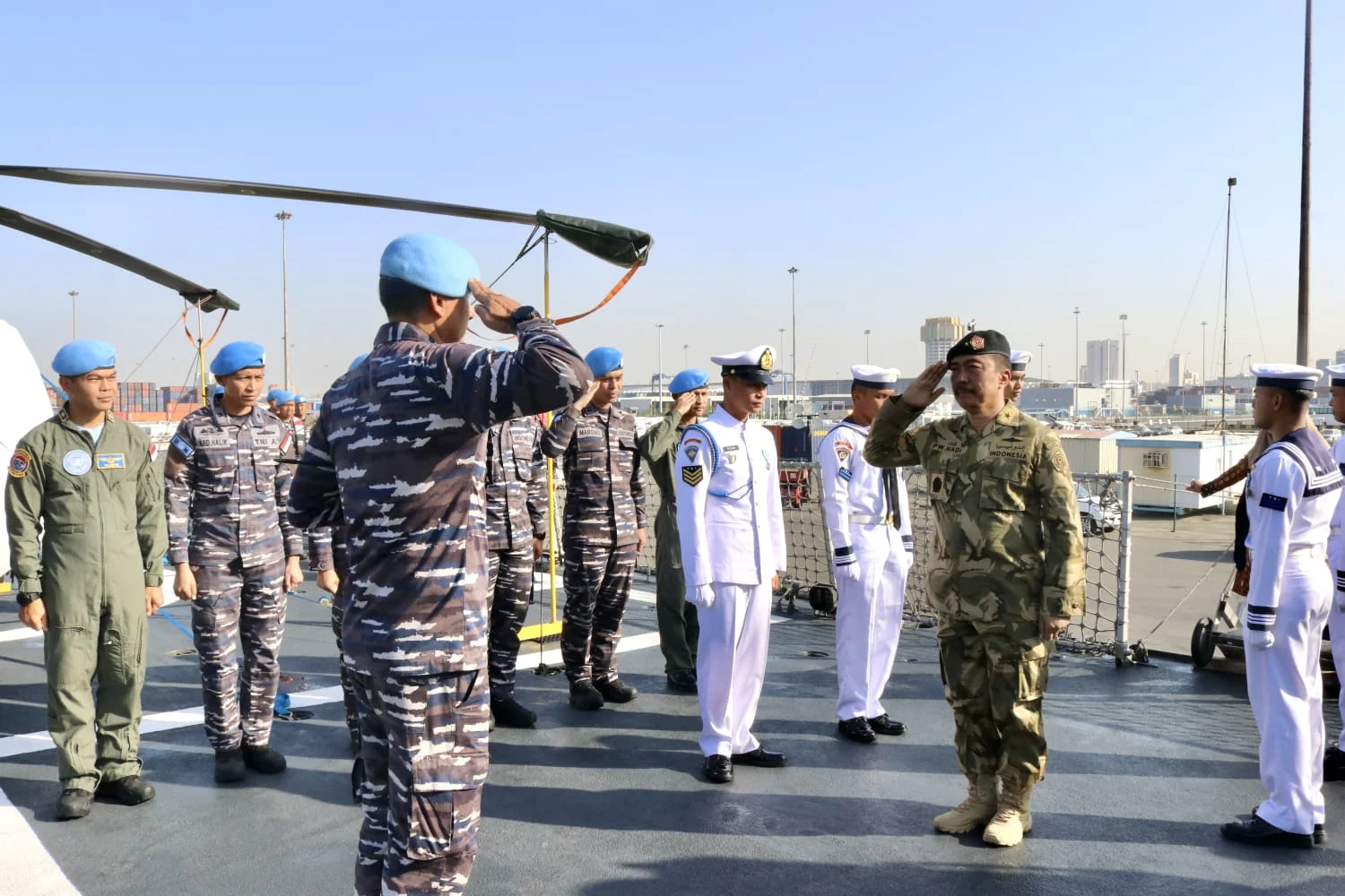 Athan RI Untuk Riyadh Dan KJRI Jeddah Sambut Lepas KRI Frans Kaisiepo-368