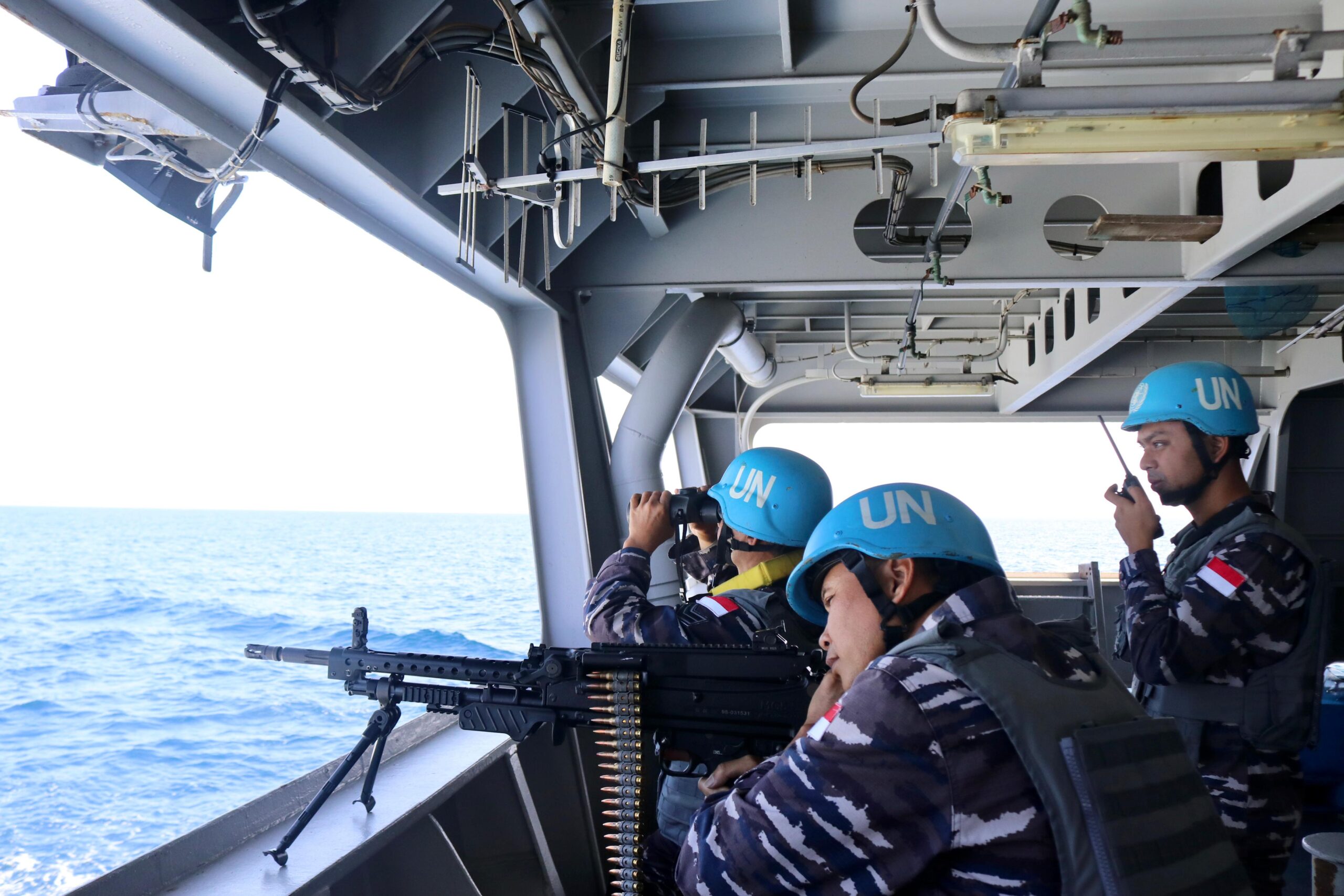 KRI Frans Kaisiepo-368 Laksanakan Peran Jaga Perang di Perairan Rawan