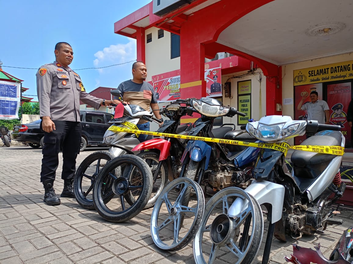 Empat Sepeda Motor di Gasak, Dua Remaja di Bawah Umur Dibekuk Polisi