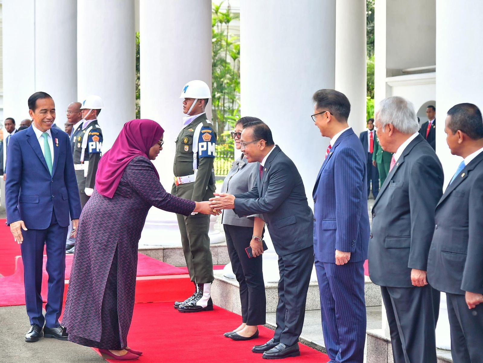 Kunjungan Perdana, Presiden Republik Tanzania, Samia Suluhu Hassan Ke Indonesia