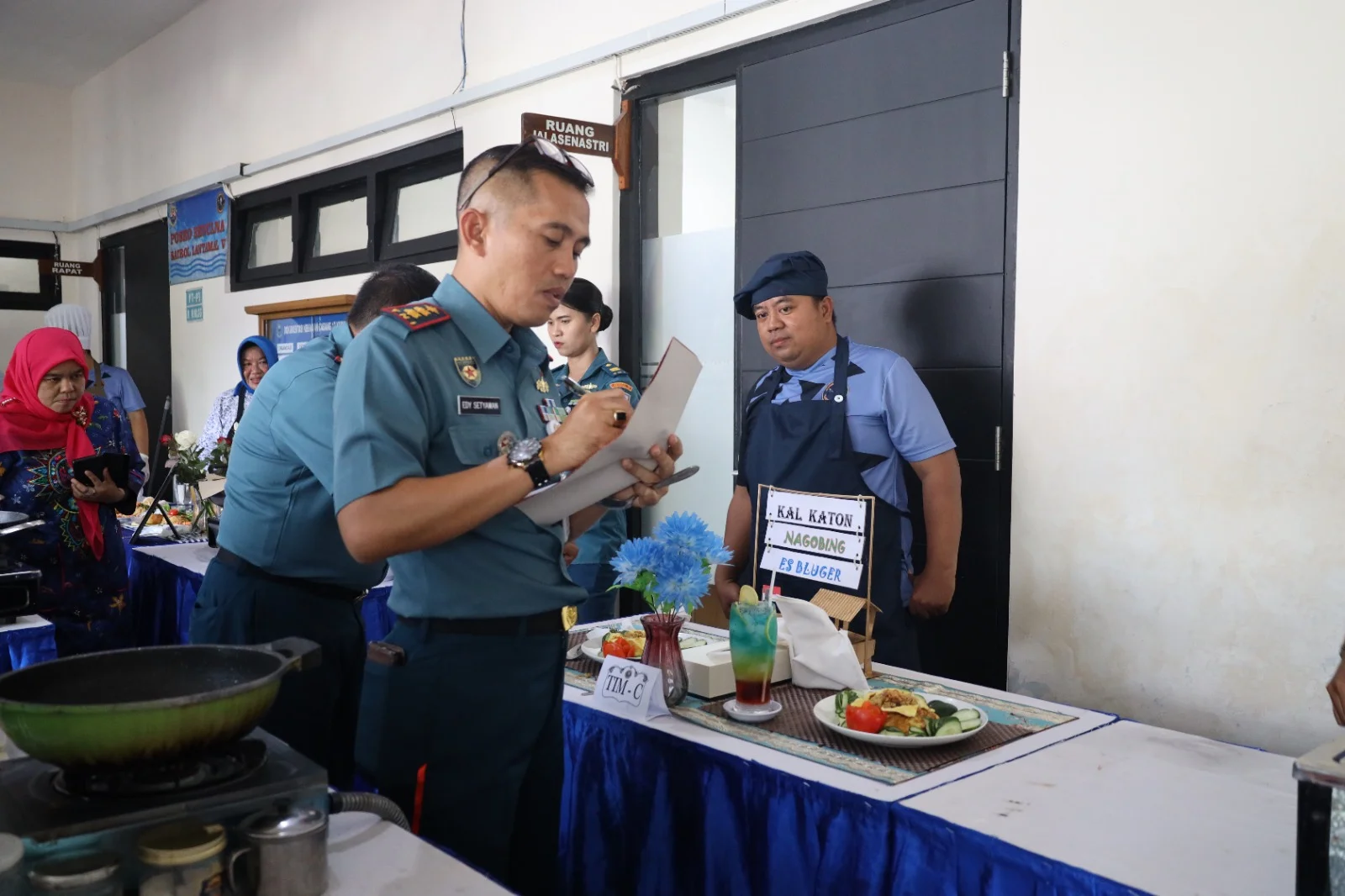 Jelang HUT Ke- 6, Satrol Lantamal V Gelar Lomba Masak Dan Lomba Rias