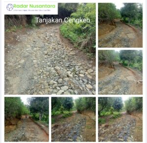 Warga Dan Mantan Kepala Desa Tegallega Bereaksi Karna Jalan Tak Kunjung Di Perbaiki Oleh Kepala Desa Yang Baru