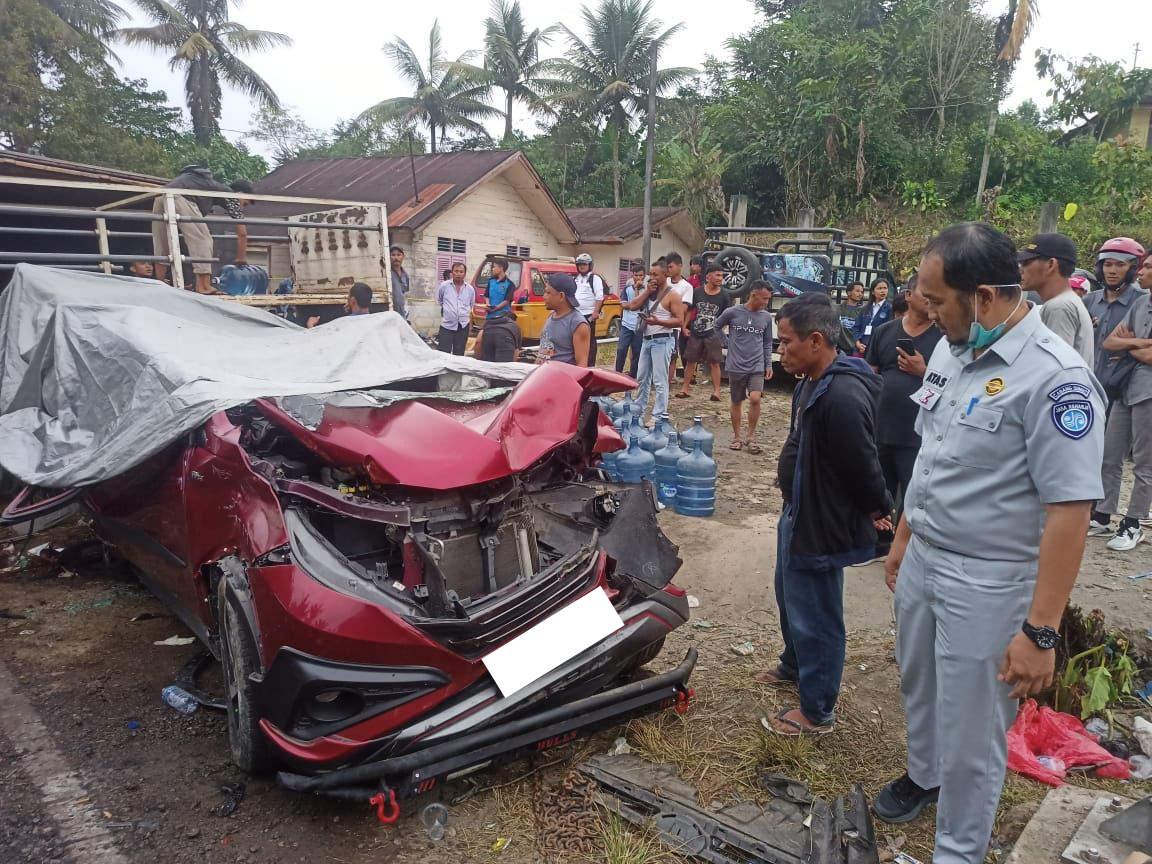 Respons Cepat, Jasa Raharja Pastikan Seluruh Korban Tertabrak Truk Bermuatan Galon Terjamin Santunan