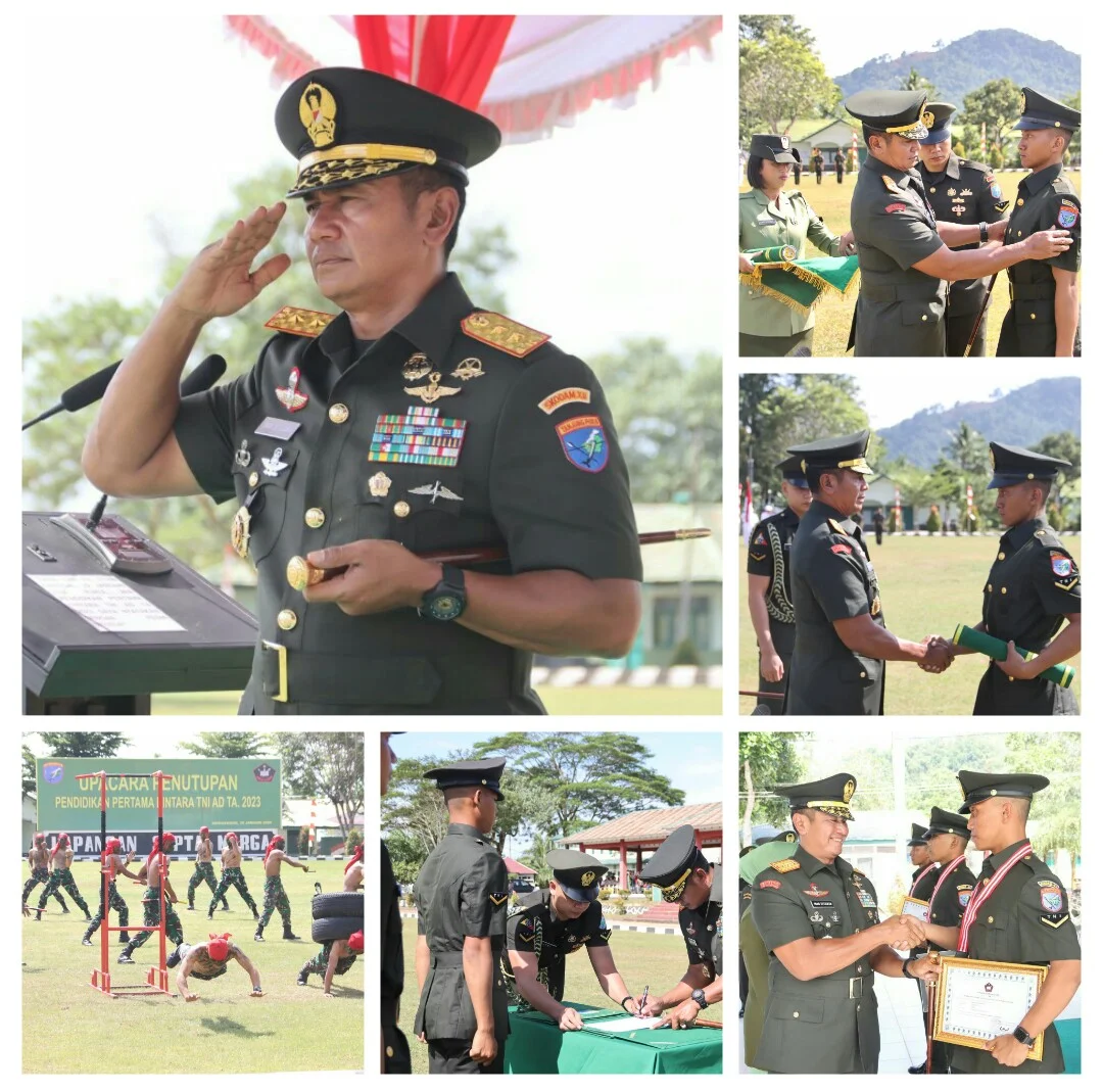 Pangdam Tanjungpura Lantik 49 Prajurit Bintara TNI AD TA 2023