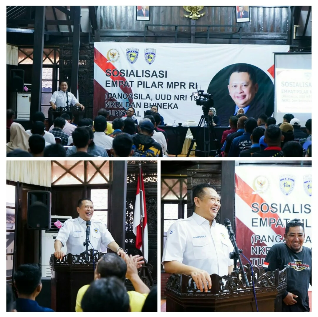 Bertemu Komunitas Otomotif IMI Purbalingga, Ketua MPR RI Bamsoet Intruksikan Jelang Pemilu Tunda Pemakaian Kanlpot Brong dan Cegah Tawuran