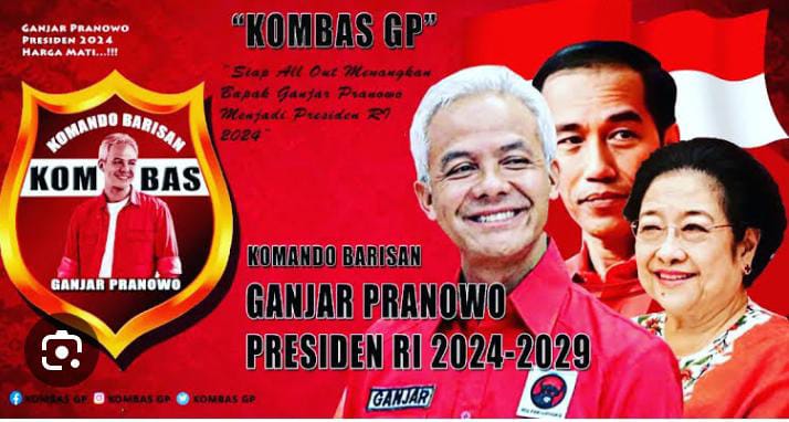 Kombas GP ramaikan, kampanye Akbar Ganjar Mahfud di GBK di Jakarta pada tanggal 03 Pebruari 2024