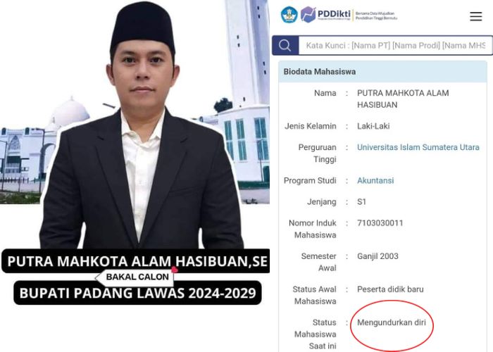 Mengundurkan Diri di PDDikti, Putra Mahkota Alam Hasibuan Disebut Berijazah Palsu