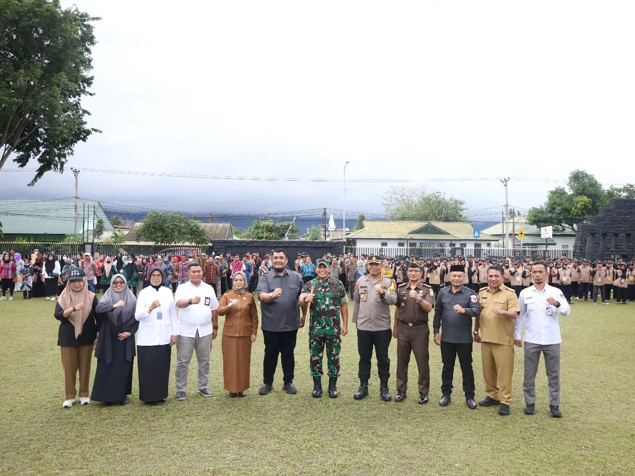 Sinergitas Apel Siaga Persiapan Pemungutan Dan Perhitungan Suara Pemilu Tahun 2024 di Korem 132/Tdl