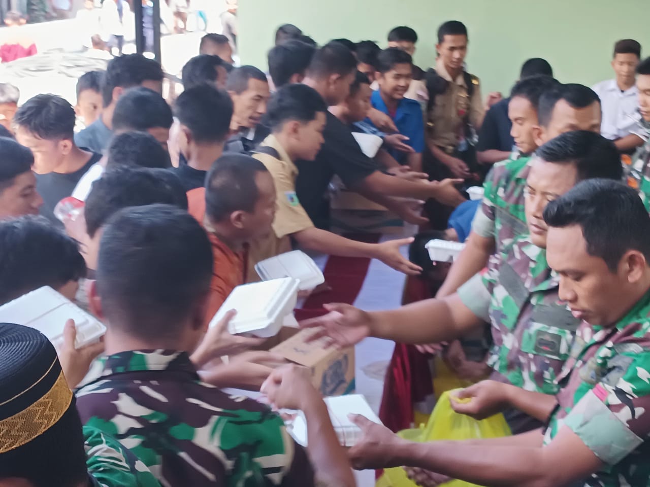 Jumat Berkah Prajurit Korem 132/Tdl di Bulan Sya’ban
