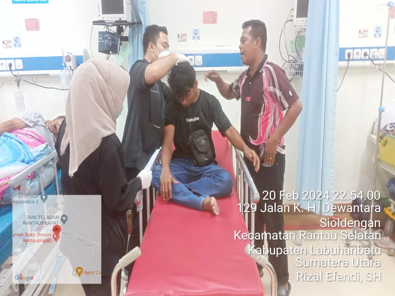 Lapor Pak Kapolda Sumut Irjen Agung, Diduga Kapolres Labuhanbatu Aniaya Berat Wartawan Bendahara PJS Sumut!!