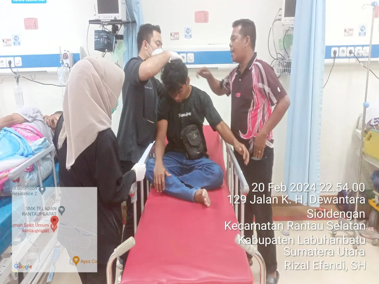 Lapor Pak Kapolda Sumut Irjen Agung, Diduga Kapolres Labuhanbatu Aniaya Berat Wartawan Bendahara PJS Sumut!!