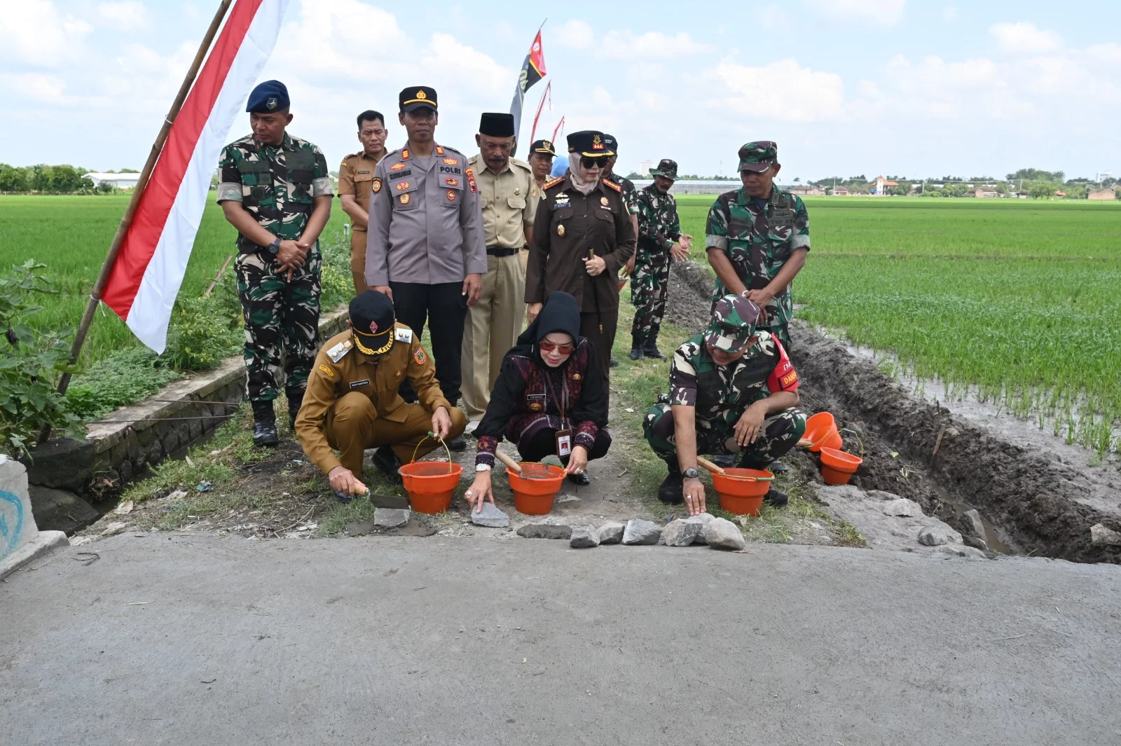 TMMD Sengkuyung Tahap I Kodim 0726/Sukoharjo sasar desa Pranan, Kec. Polokarto untuk percepatan pembangunan