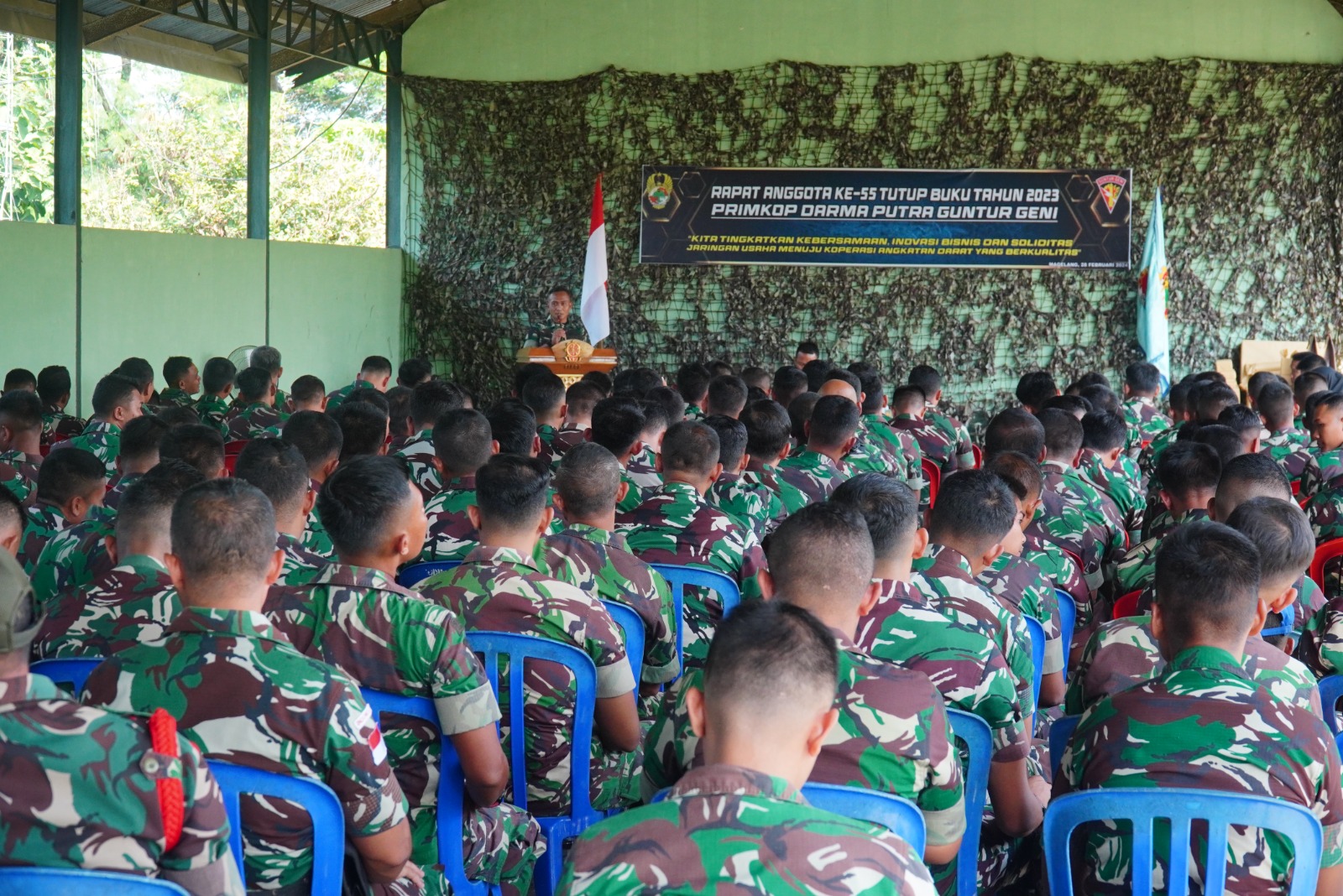 RAT Primkop Darma Putra Guntur Geni TA. 2023 Yonarmed 11/GG/2/2 Kostrad