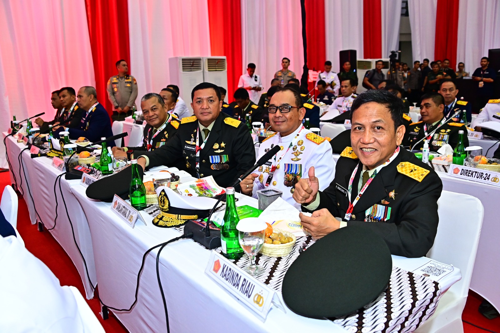 Danlantamal IV Hadiri Rapim TNI yang digelar di Mabes TNI