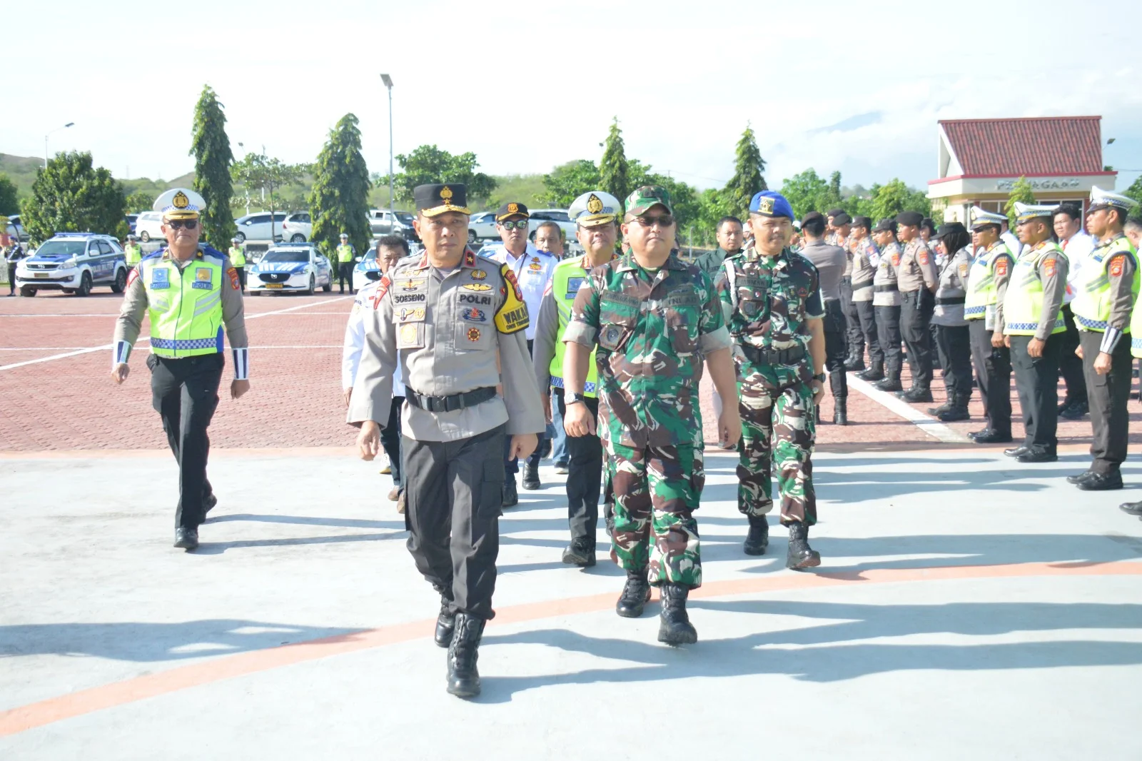 Soliditas TNI-Polri, Korem 132/Tdl Mendukung Operasi Keselamatan Tinombala TA 2024