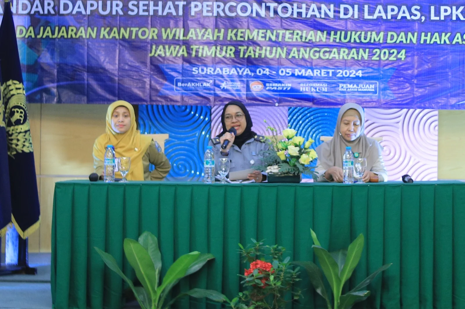 Tingkatkan Layanan Makanan Kepada WBP, Kanwil Kemenkumham Jatim Gelar Sostek Standar Dapur Sehat