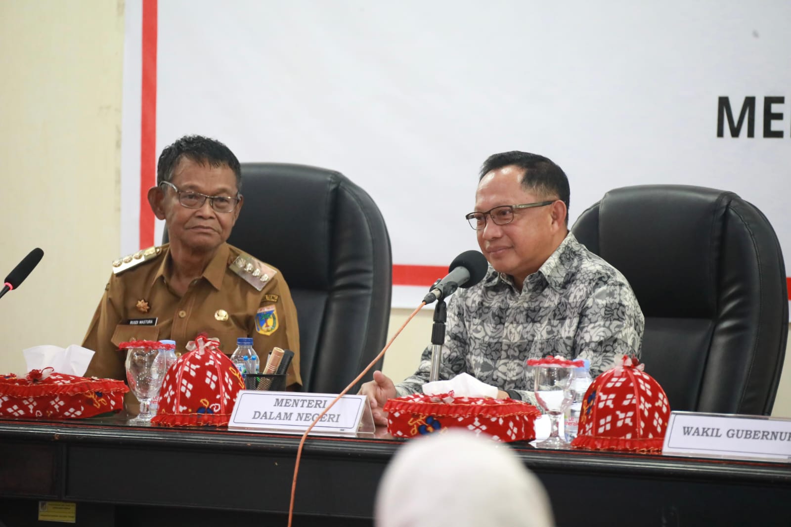 Mendagri Minta Kepala Daerah se-Provinsi Sulteng Fokus Kembangkan Sumber Daya Manusia