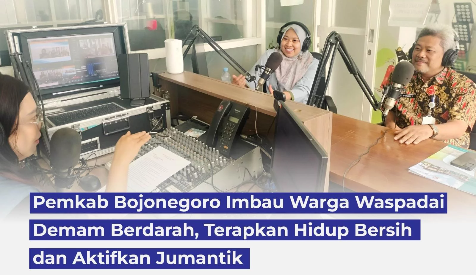 Aktifkan Jumantik, Pemkab Bojonegoro Imbau Warga Waspadai Demam Berdarah