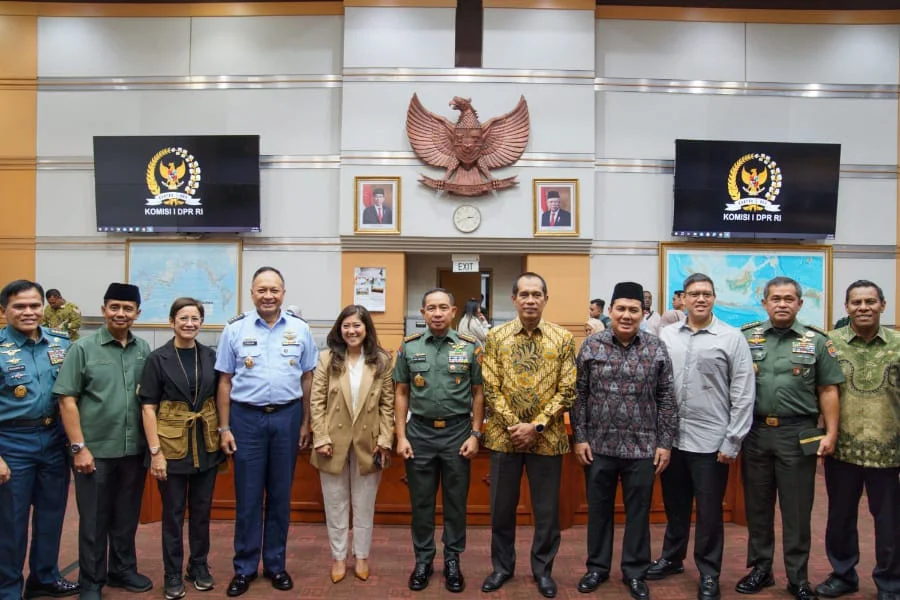 Panglima TNI Hadiri Rapat Kerja Komisi I DPR RI Bahas Pengamanan Idul Fitri dan Pilkada Serentak