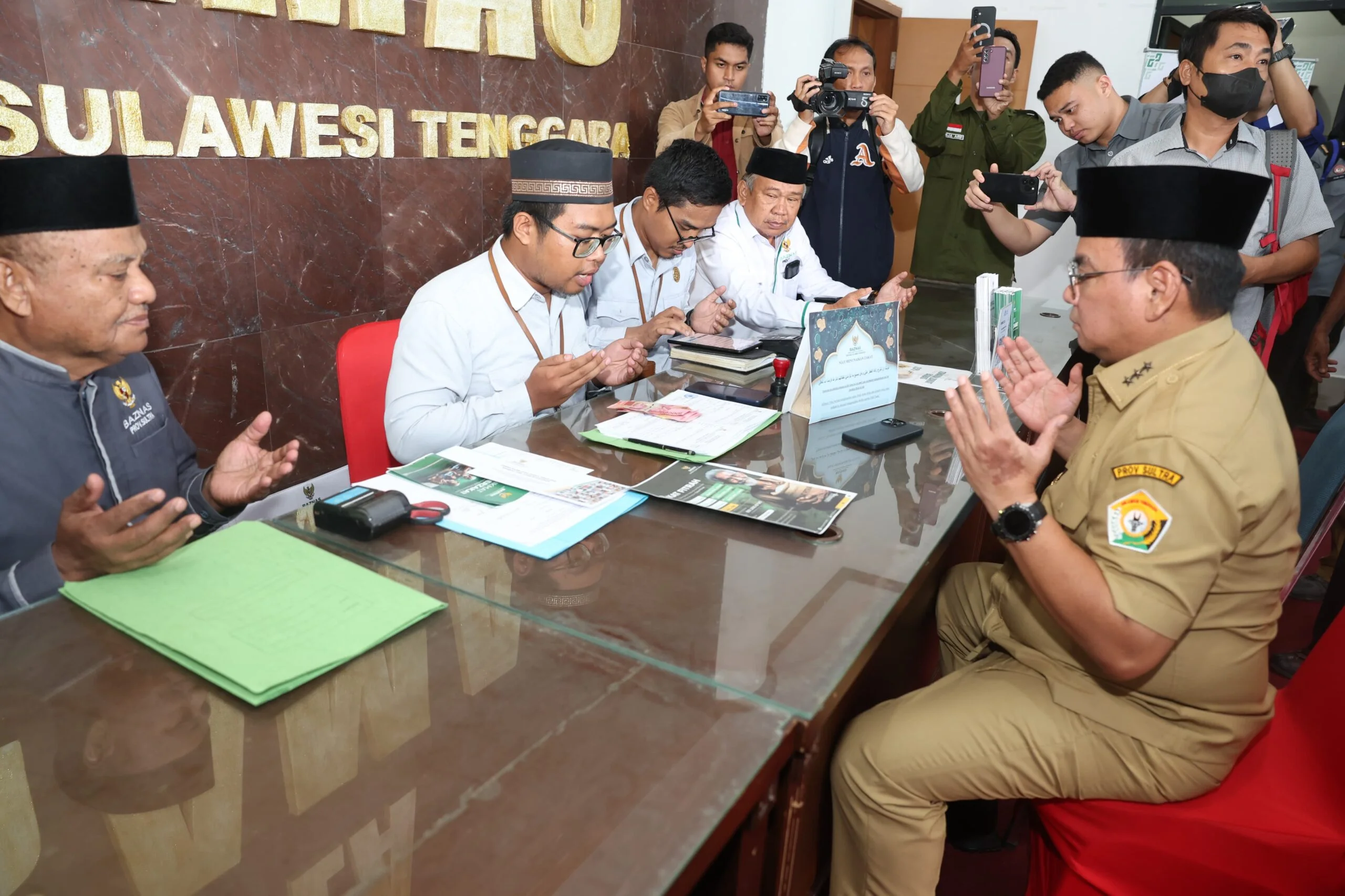 Pemprov Sultra Transformasi Sistem Kerja dan Digitalisasi Pembayaran Zakat