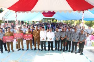 Kemenkumham RI Salurkan Bantuan Bagi Korban Banjir Kota Kendari